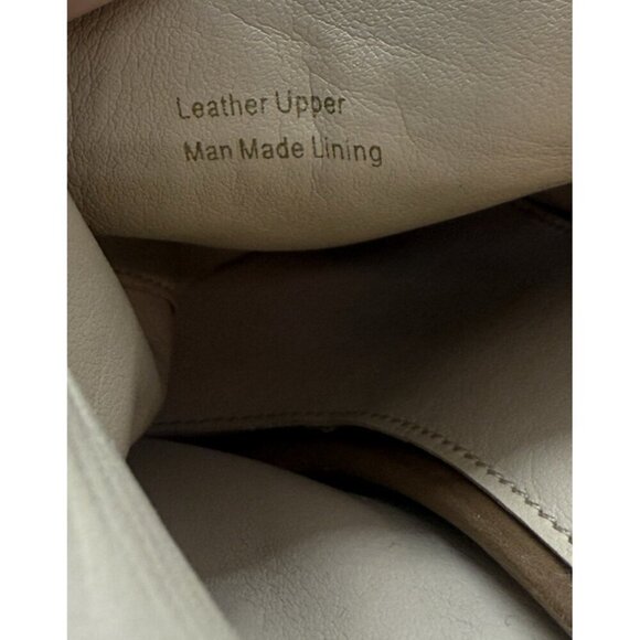 Miss Albright Peep Toe Sling Back Ankle Sandals Brown Leather Women's Sz 8M USA - Picture 8 of 9